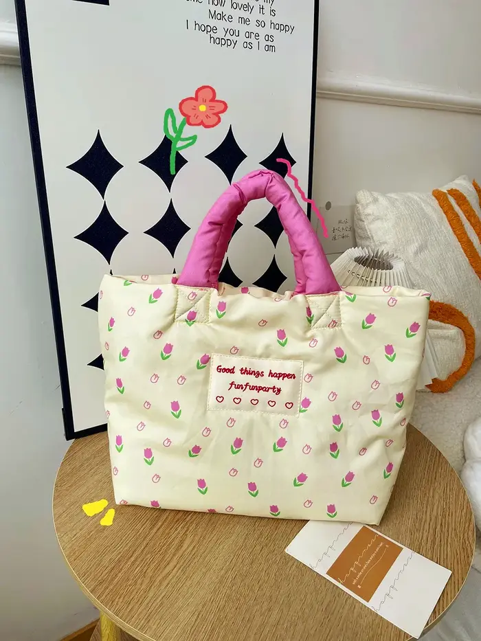 Sacs fourre-tout rembourrés pour femmes