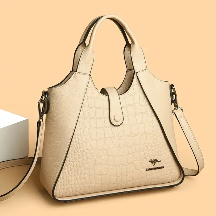 Sac à main en cuir souple pour femme