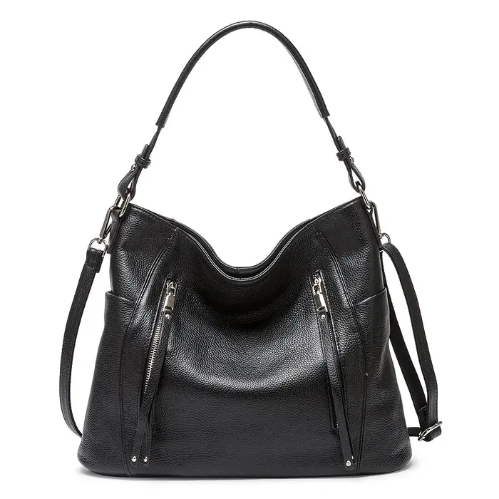 Zency-Sac à Main de Luxe en Cuir group pour Femme, Fourre-Tout à Bandoulière Hobo, Grande Poche à Fe