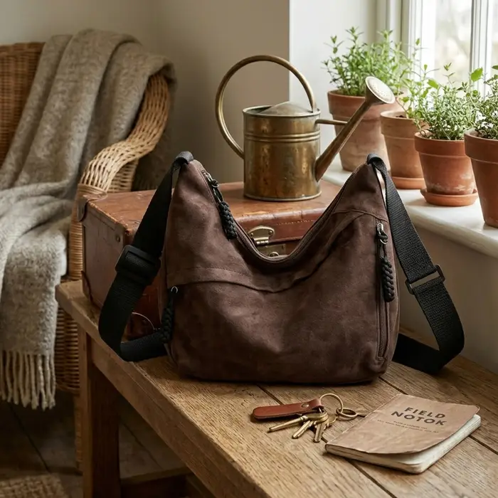 Sac Hobo Rétro Grande Capacité pour Femme