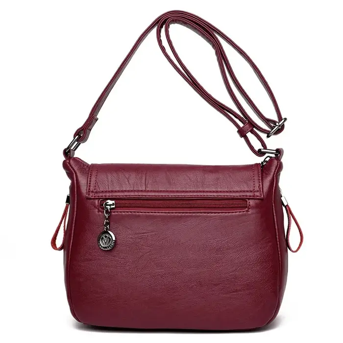 Sac à main de luxe en cuir souple pour femmes