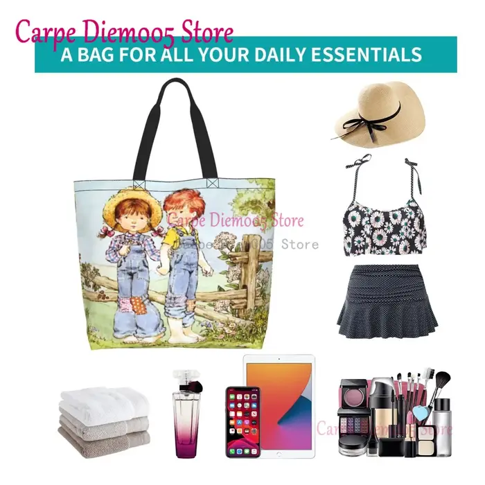 Sarah Kay – sac de Shopping imprimé pour femmes
