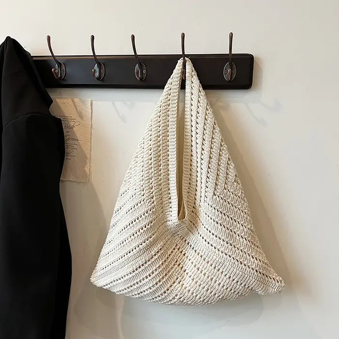 Sac à main en tricot pour femmes