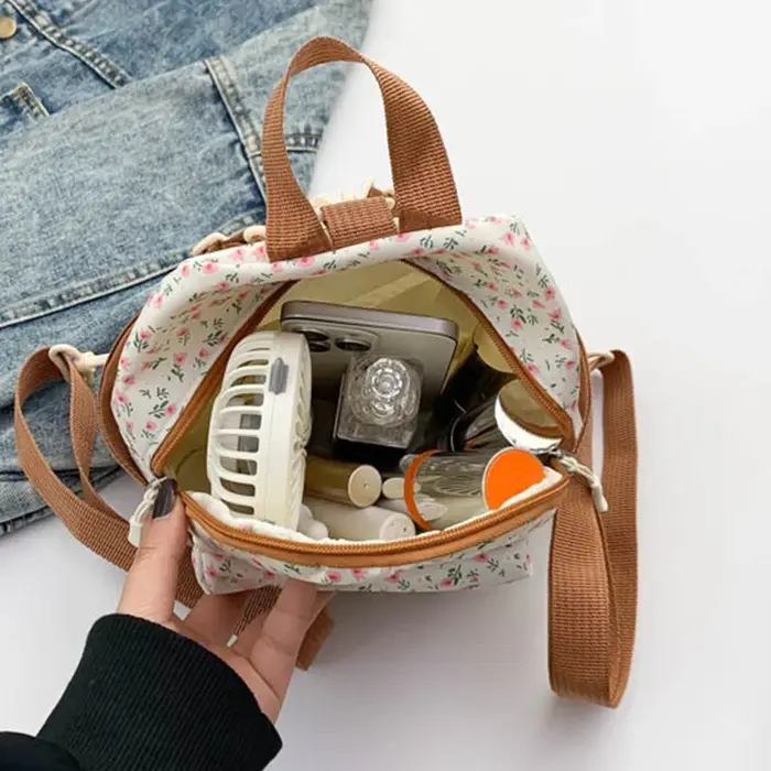 Petit sac à dos floral