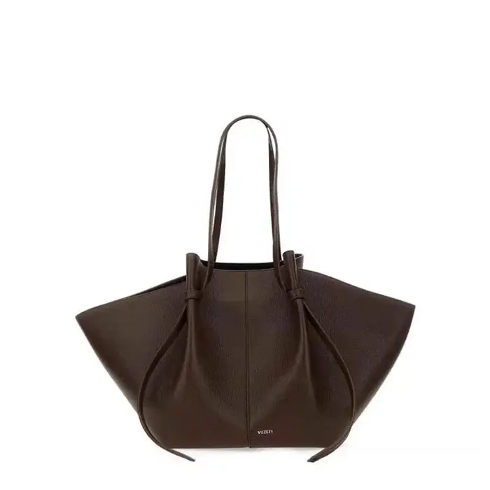 Yuzefi femmes sac à bandoulière couleur unie en cuir léger Design de luxe de haute qualité grande capacité