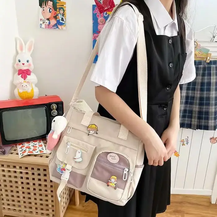 Sacs à main en toile imperméable en Nylon pour femmes