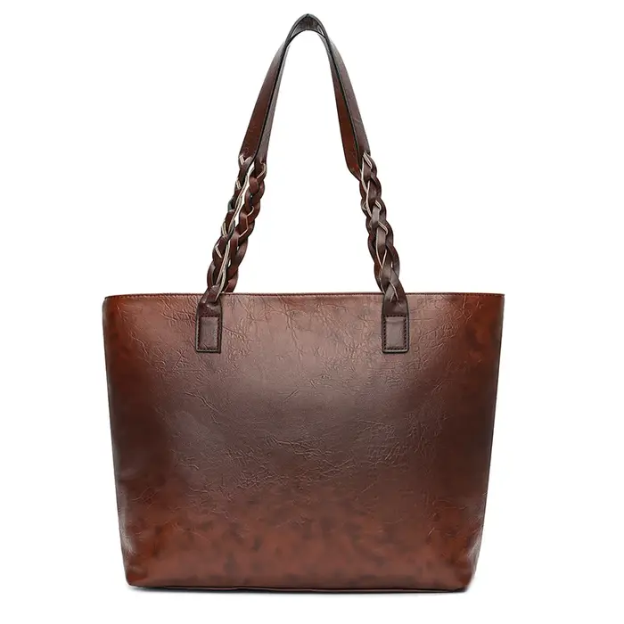 Femmes sacs de messager en cuir quotidien luxe gland