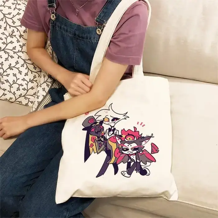 Sac en toile Hazbin Hotel Alastor Anime