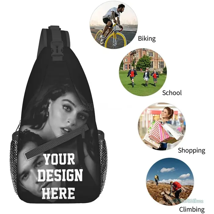 Sac à bandoulière personnalisé multi-usages