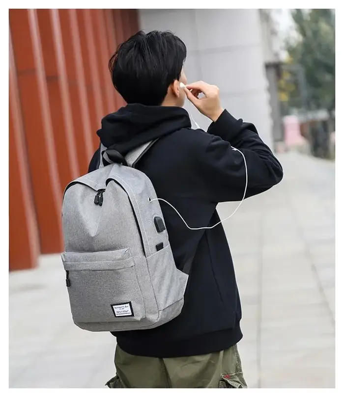 Sac à dos minimaliste tendance pour hommes et femmes