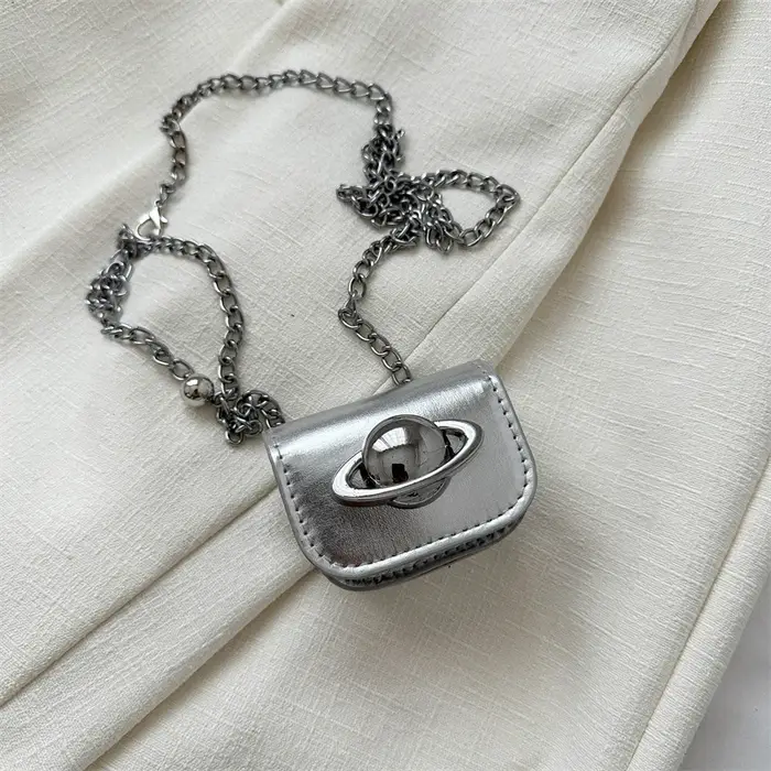 Mini sac messager au design rétro pour femmes