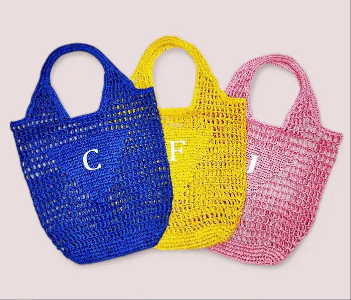 Sac fourre-tout de plage personnalisé pour femmes et filles