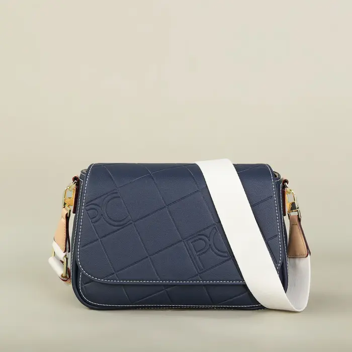 PG PATSY GARIS Nouveau sac à bandoulière classique rétro pour femme en cuir, multifonctionnel, desig