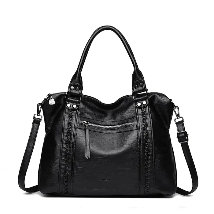 Véritable marque en cuir souple épaule sacs à bandoulière pour femmes chaud luxe sac à main