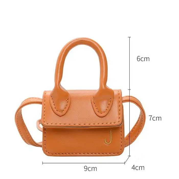 Mini sac à main en cuir PU pour enfants
