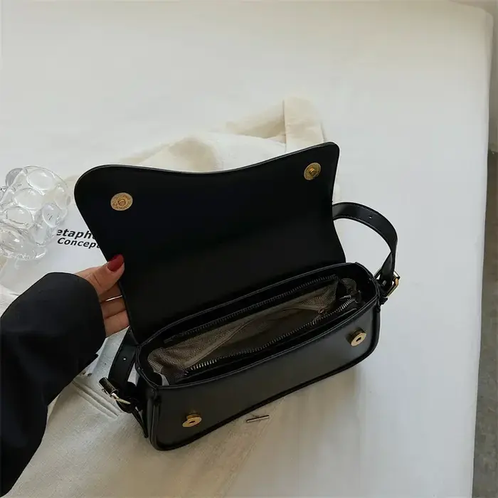 Sacs à bandoulière Vintage en cuir pour femmes