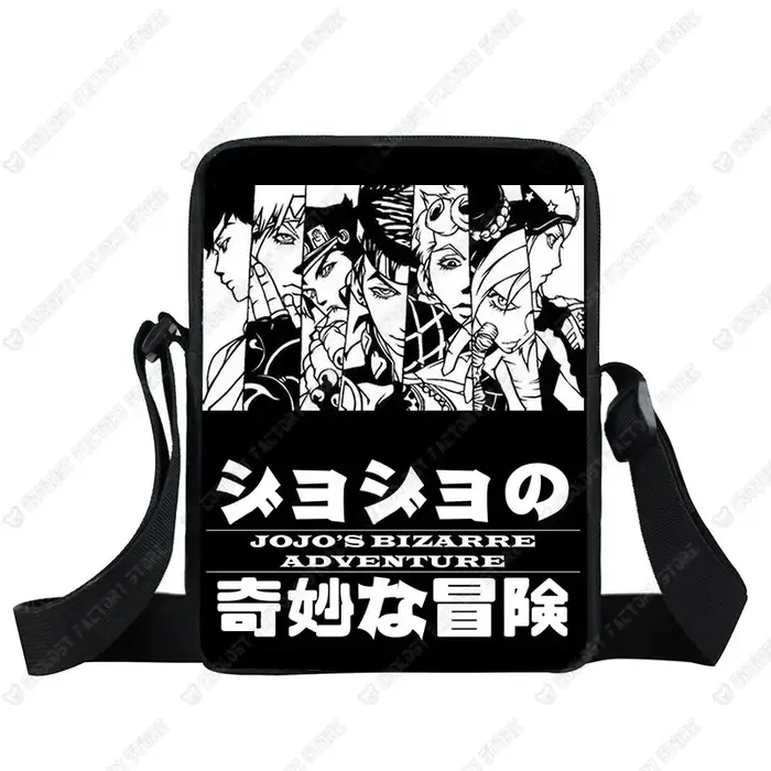 Sac à bandoulière Anime Jojo Ives Arre Adventure pour femme, sac à main pour adolescent, sacs à band