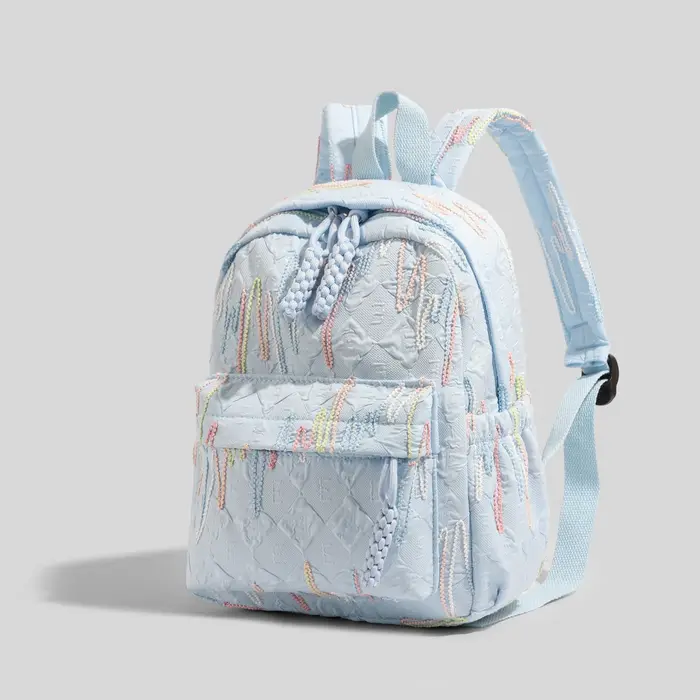 Mini sac à dos pour femme avec bretelles réglables – Fermeture à glissière pour l'école