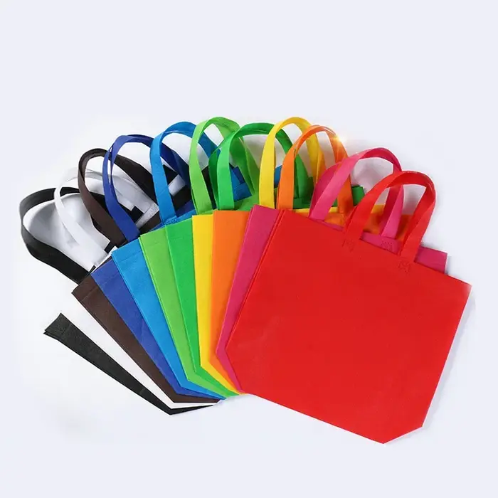 Femmes pliable sac à provisions réutilisable Eco grand unisexe tissu Non-tissé sacs à bandoulière fourre-tout épicerie