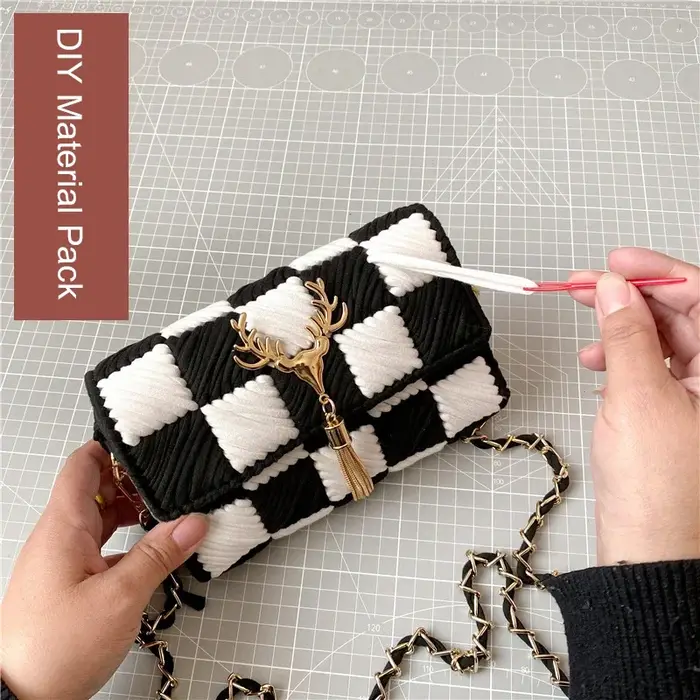 Sac à bandoulière artisanal pour bricolage