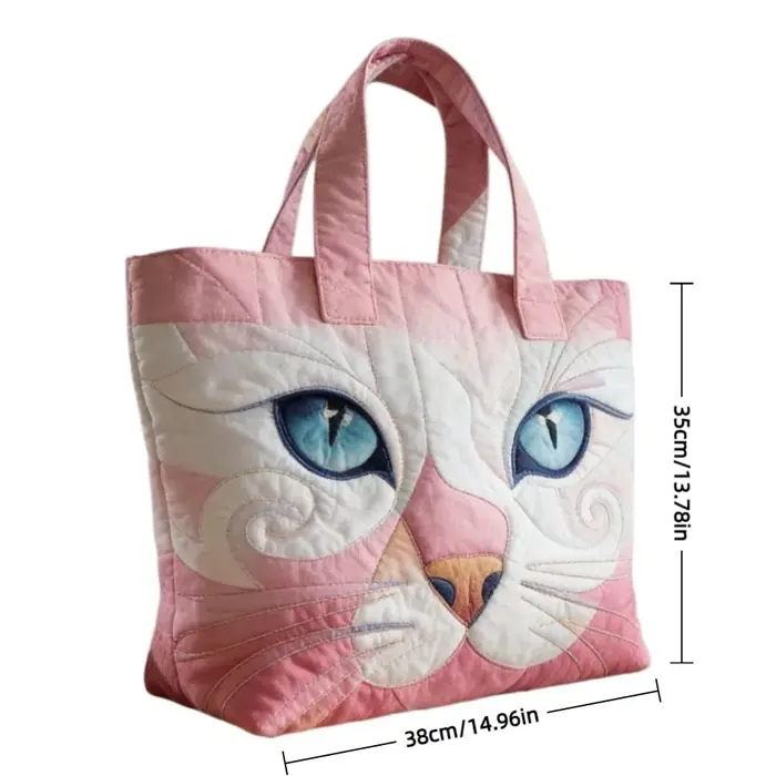Sac fourre-tout matelassé vintage pour femme