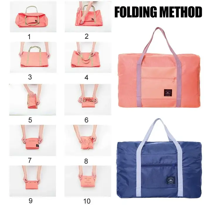 Sac de voyage pliable, sacs de rangement de voyage