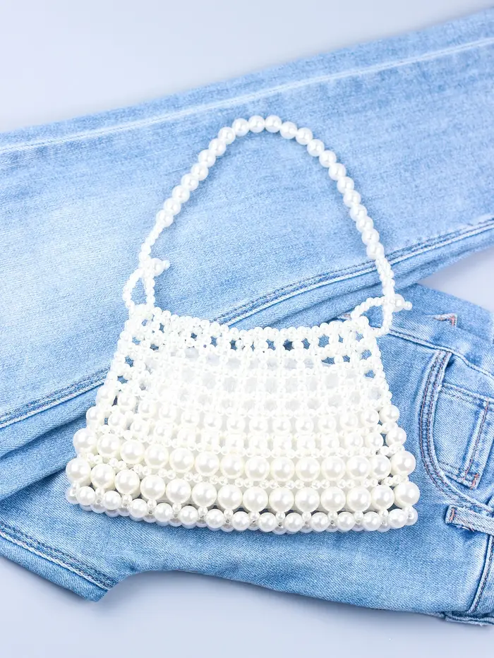 Sac à perles fait main pour femme