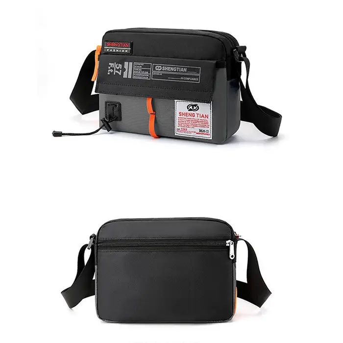 Sac à bandoulière décontracté tendance en nylon, mini sac à dos coloré à la mode, idéal pour l'extérieur