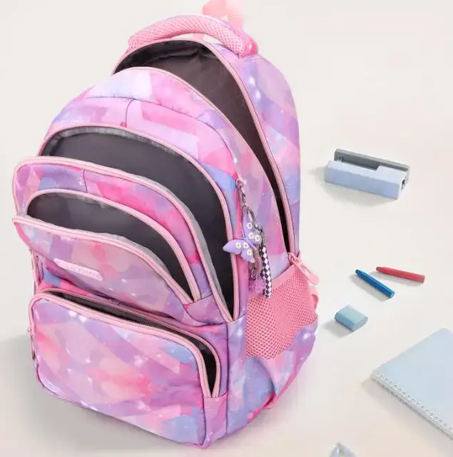 Sac à roulettes scolaire pour filles