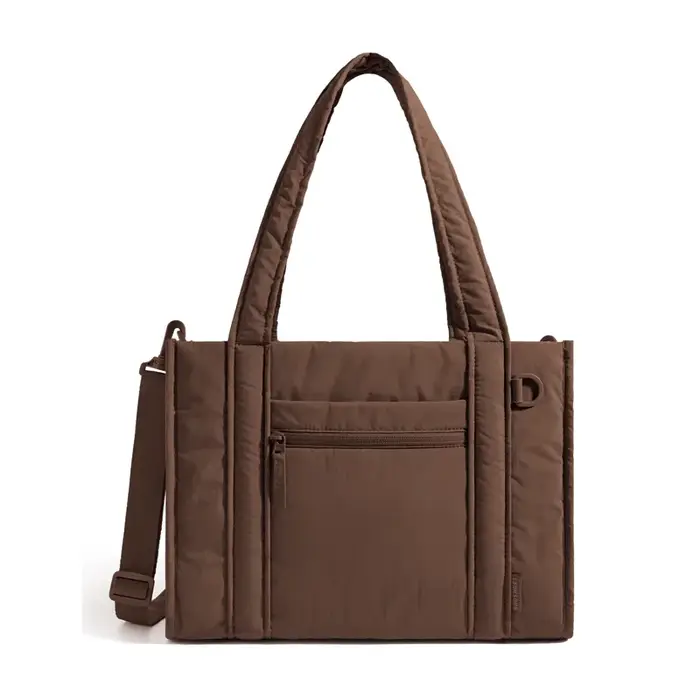 BAGSMART Sac fourre-tout pour femme pour voyage, travail, collège, grande capacité, décontracté, pour les déplacements, sac à bandoulière léger avec fermeture éclair