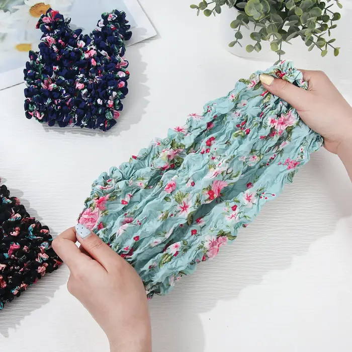 Sac de courses extensible plissé à bulles