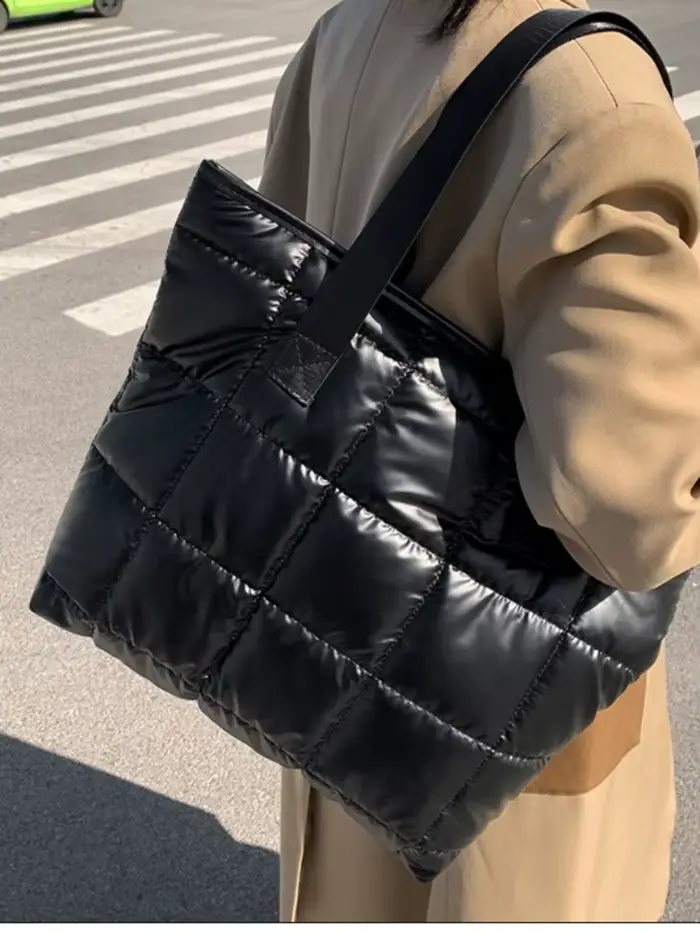 Sac à bandoulière rembourré d'hiver pour femmes