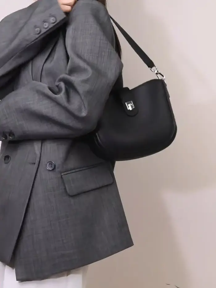 Sac à main pour femme en cuir véritable