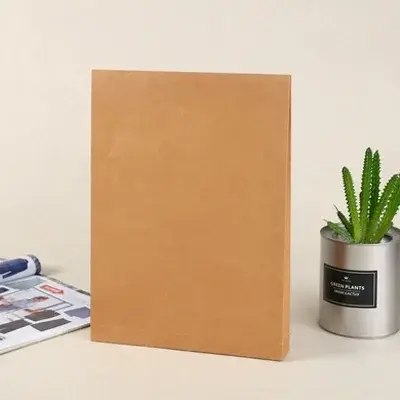 30 pièces sac en papier kraft sac d'archive personnalisé automne et hiver vêtements emballage T-shirt chemise a4 fichier enveloppe travail sac de rangement