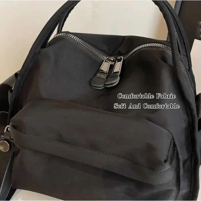 Sac à bandoulière pour femme : fourre-tout léger et décontracté en nylon