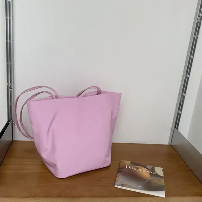 Nouveaux sacs seau décontractés en nylon pour femmes