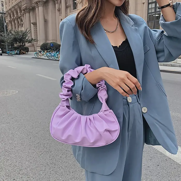 Sacs à main plissés pour femmes