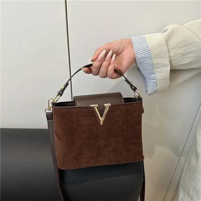 Mini sac en daim à la mode pour femmes