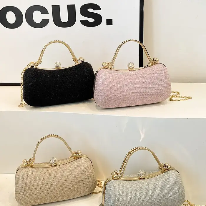Mini sac de soirée brillant pour femmes