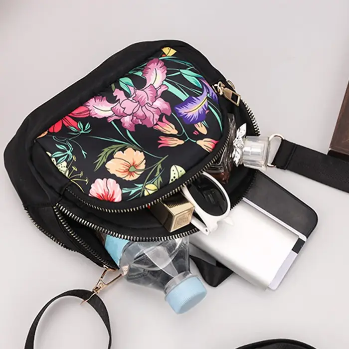 Sac à dos imprimé à la mode pour femme avec bretelles réglables