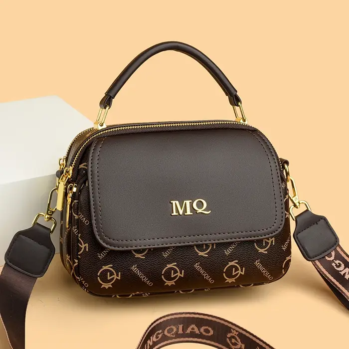 Petit sac à main de luxe en cuir PU pour femmes, petit sac à main de bonne qualité, couleur unie quotidienne, sacs à bandoulière Vintage