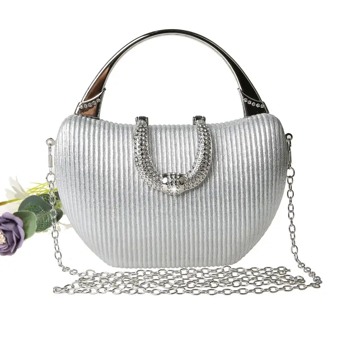 Sac à main de soirée vintage pour femme