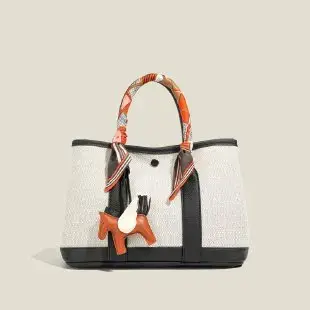 Sac à langer de créateur chic et spacieux pour femme, sac fourre-tout en cuir de luxe, sac bandouliè