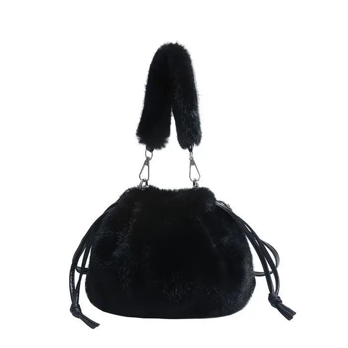 Sac à main de luxe léger pour femmes, couleur unie, chaîne polyvalente, sacs à bandoulière en velour