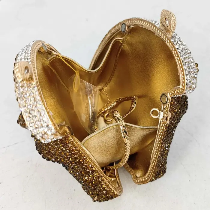 Mini sacs à main de soirée en cristal pour femmes