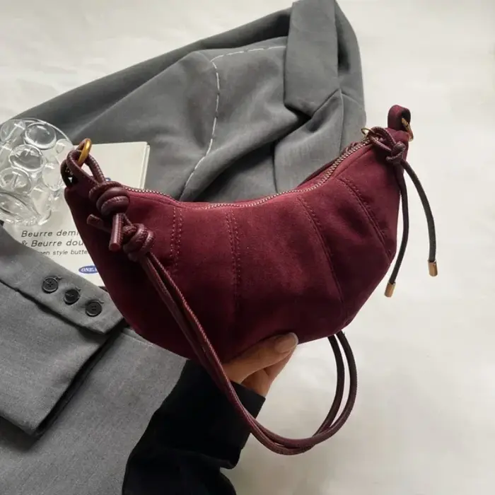 Sac à main en velours pour femmes
