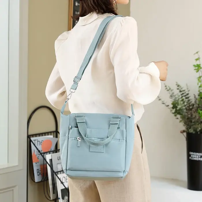 Sac messager multi-poches pour femme
