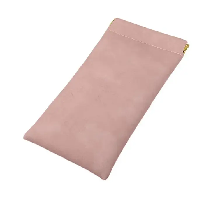 Sac de rangement pour lunettes en cuir PU, étui pour lunettes de soleil à fermeture automatique, poc