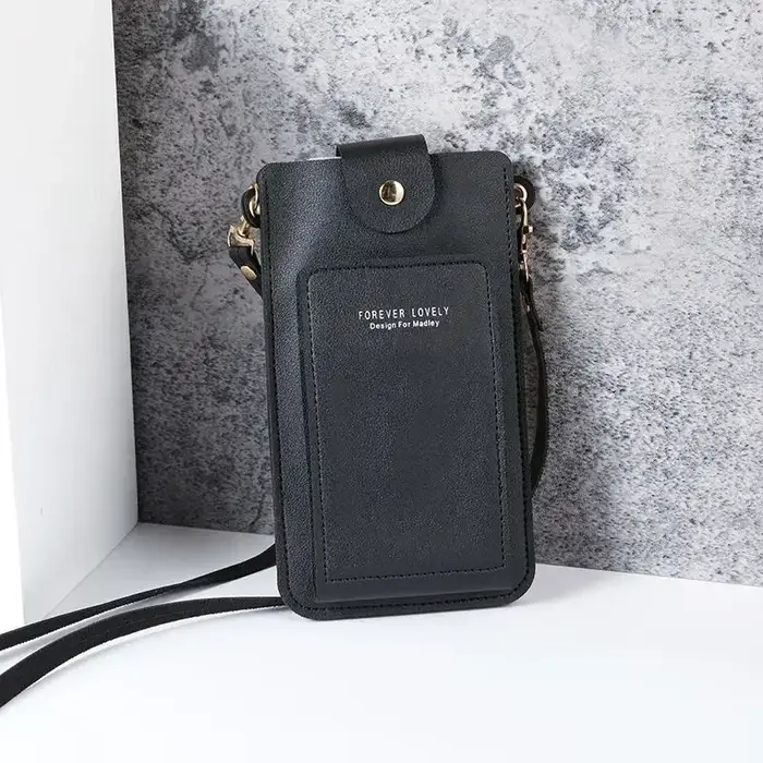 Sac à bandoulière pour téléphone portable pour femmes et filles, support universel pour téléphone po