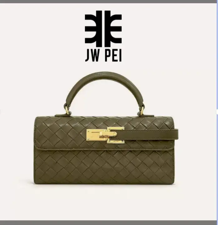 Sac fourre-tout en jean bleu tendance 2025, petit sac bandoulière carré, sac de luxe pour femme, sac à main pour femme JW PEI, sac à main de créateur Elise
